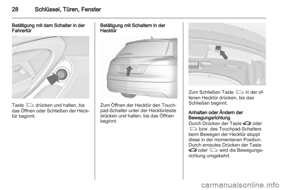 OPEL INSIGNIA 2013  Betriebsanleitung (in German) 
