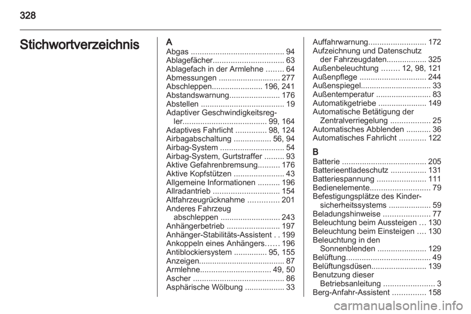 OPEL INSIGNIA 2013  Betriebsanleitung (in German) 