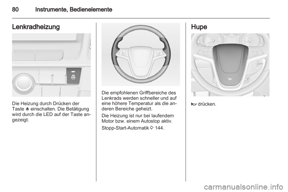 OPEL INSIGNIA 2013  Betriebsanleitung (in German) 