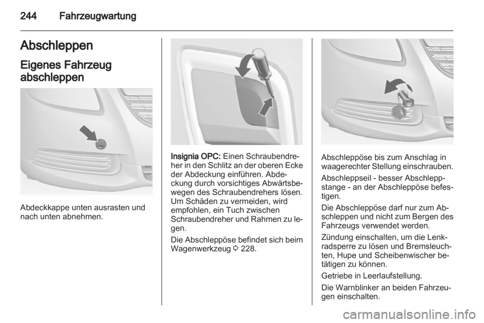 OPEL INSIGNIA 2013.5  Betriebsanleitung (in German) 
