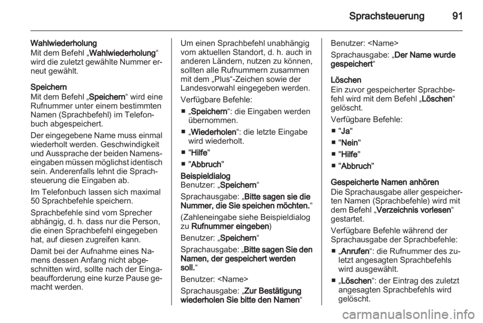 OPEL MERIVA 2011  Infotainment-Handbuch (in German) 