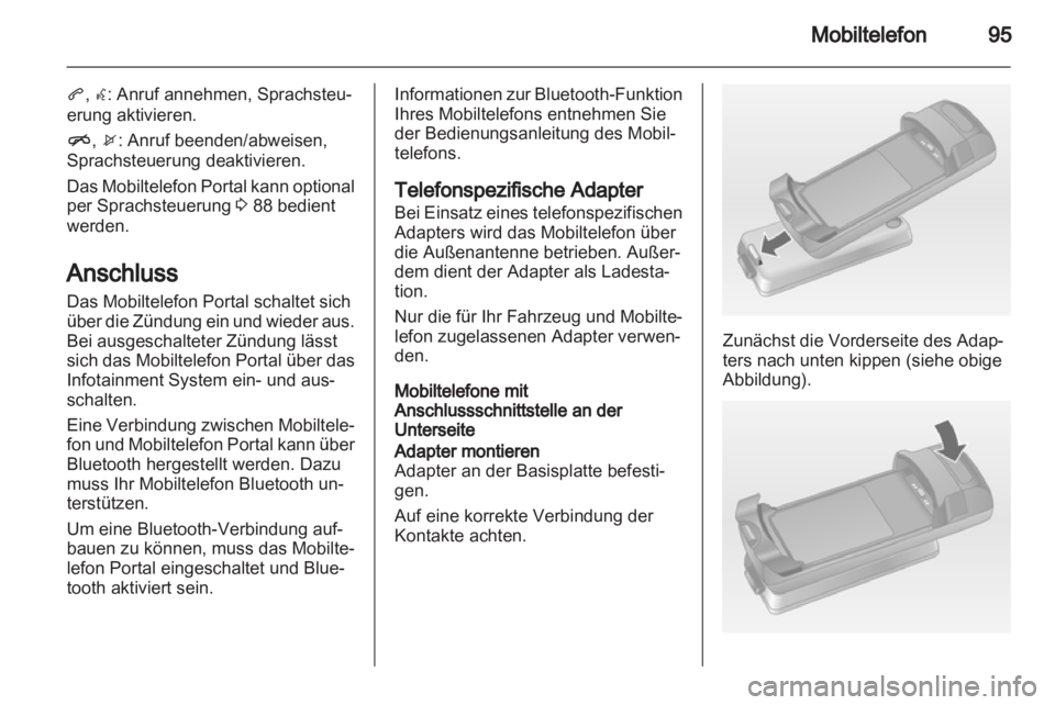 OPEL MERIVA 2011  Infotainment-Handbuch (in German) 