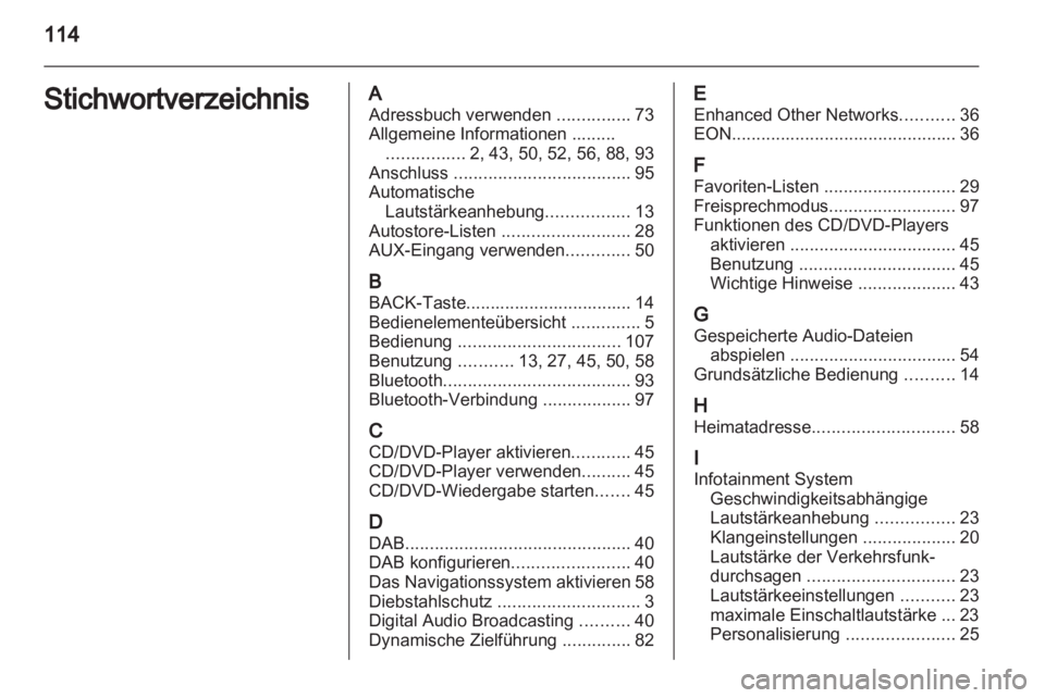 OPEL MERIVA 2011.5  Infotainment-Handbuch (in German) 