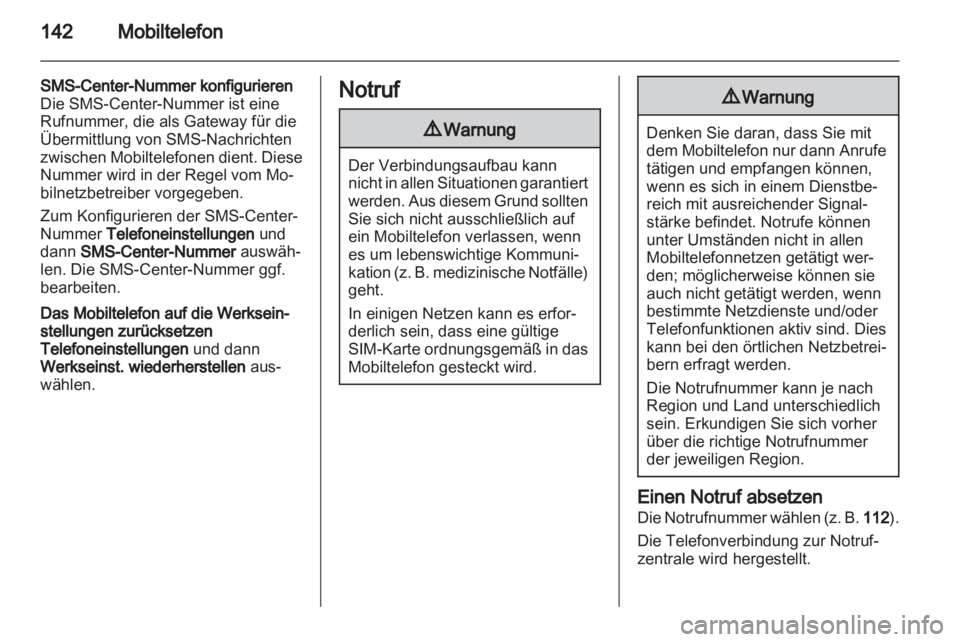 OPEL MERIVA 2012  Infotainment-Handbuch (in German) 
