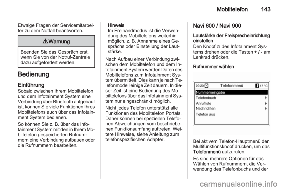 OPEL MERIVA 2012  Infotainment-Handbuch (in German) 