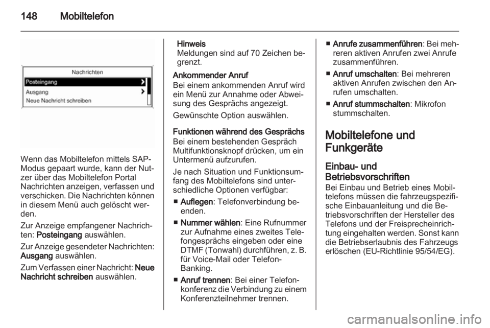 OPEL MERIVA 2012  Infotainment-Handbuch (in German) 