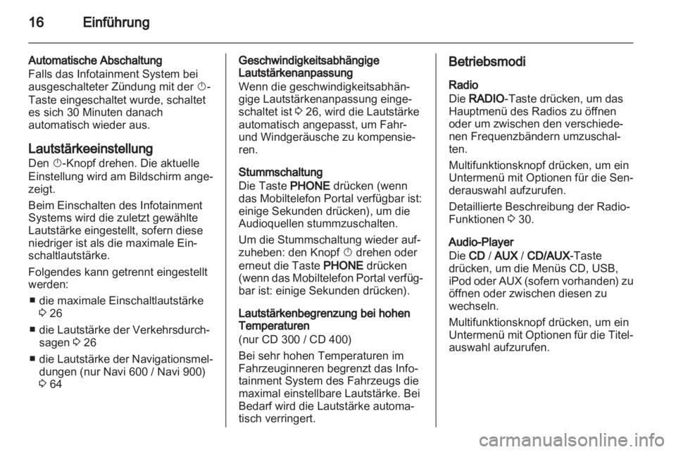 OPEL MERIVA 2012  Infotainment-Handbuch (in German) 
