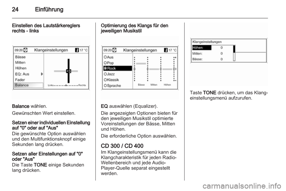 OPEL MERIVA 2012  Infotainment-Handbuch (in German) 