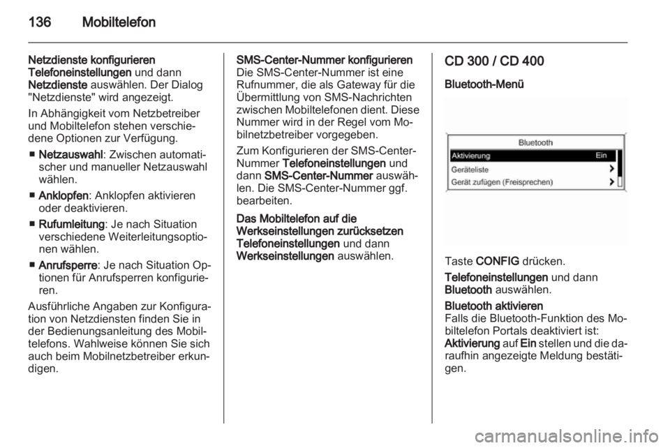 OPEL MERIVA 2012.5  Infotainment-Handbuch (in German) 