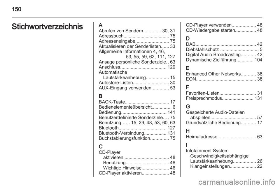 OPEL MERIVA 2012.5  Infotainment-Handbuch (in German) 