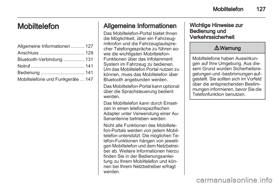 OPEL MERIVA 2013  Infotainment-Handbuch (in German) 