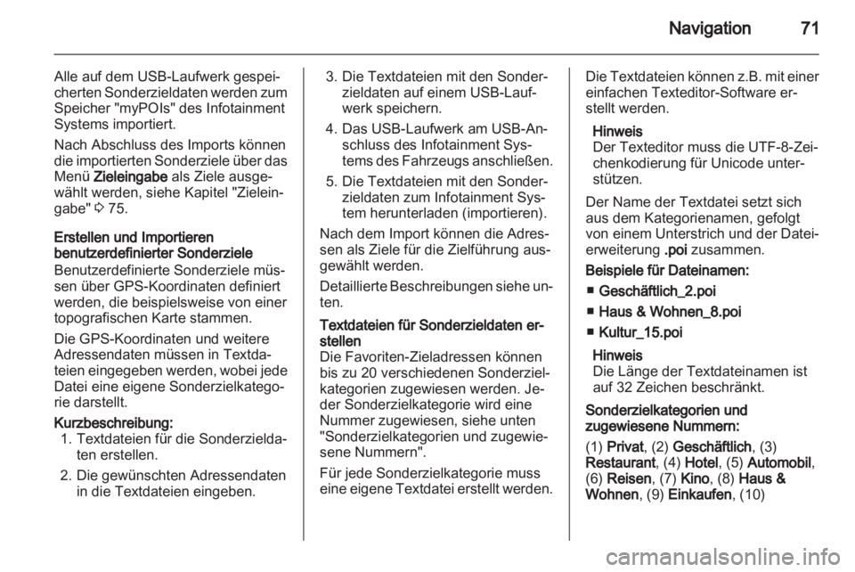 OPEL MERIVA 2013  Infotainment-Handbuch (in German) 