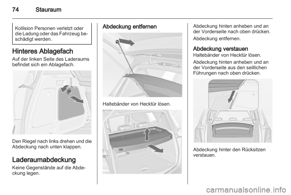OPEL MERIVA 2013  Betriebsanleitung (in German) 