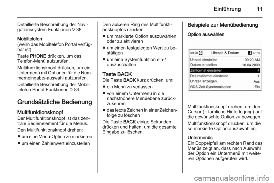 OPEL MOKKA 2013  Infotainment-Handbuch (in German) 