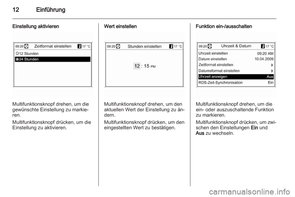 OPEL MOKKA 2013  Infotainment-Handbuch (in German) 