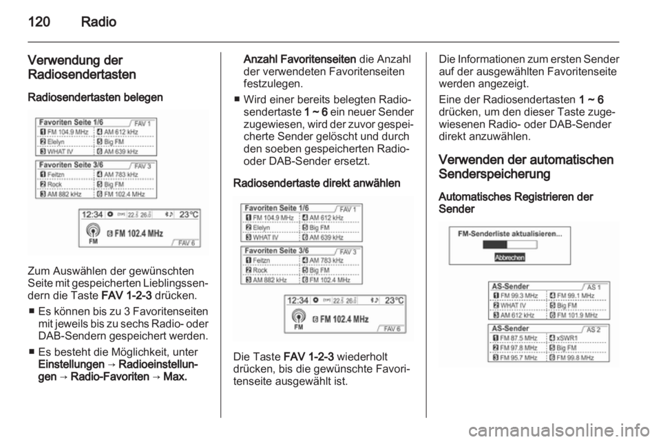OPEL MOKKA 2013  Infotainment-Handbuch (in German) 
