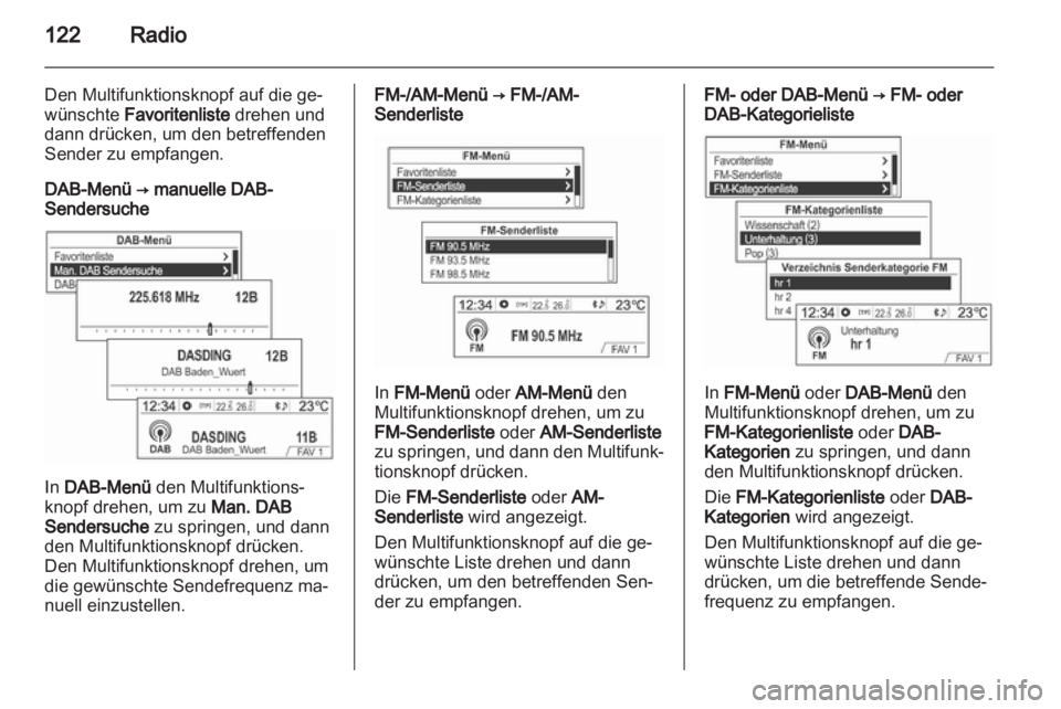 OPEL MOKKA 2013  Infotainment-Handbuch (in German) 