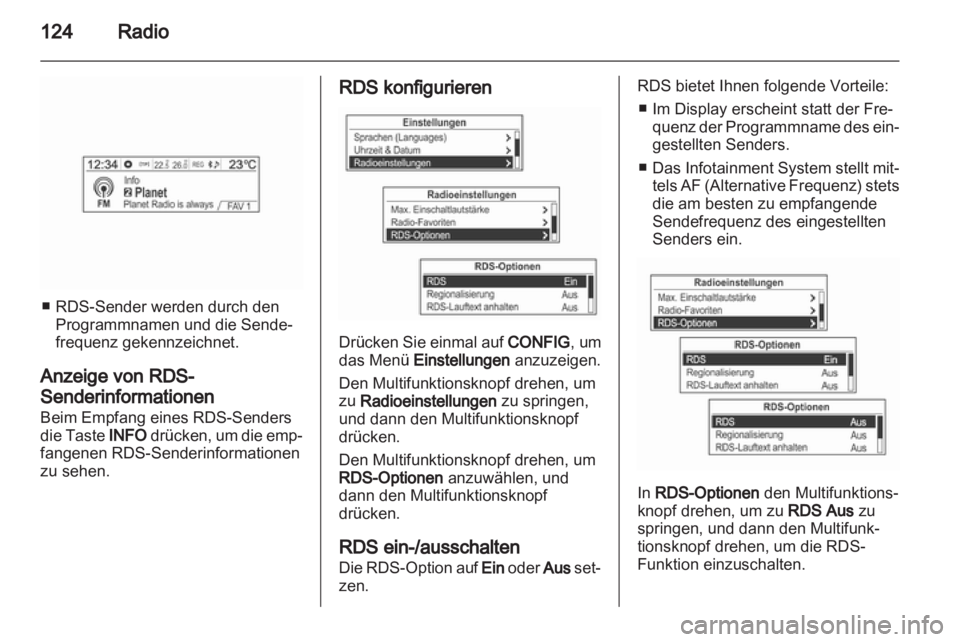 OPEL MOKKA 2013  Infotainment-Handbuch (in German) 