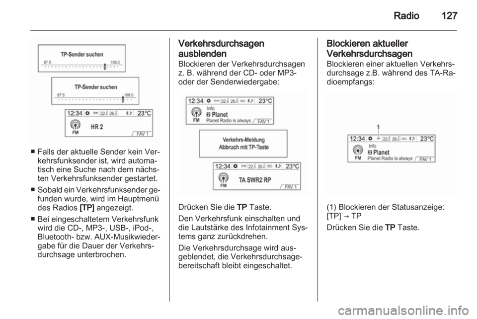 OPEL MOKKA 2013  Infotainment-Handbuch (in German) 