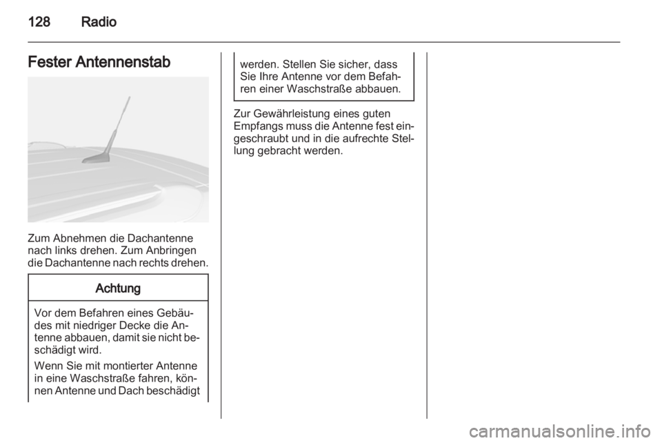 OPEL MOKKA 2013  Infotainment-Handbuch (in German) 