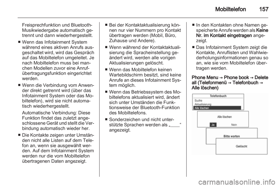 OPEL MOKKA 2013  Infotainment-Handbuch (in German) 