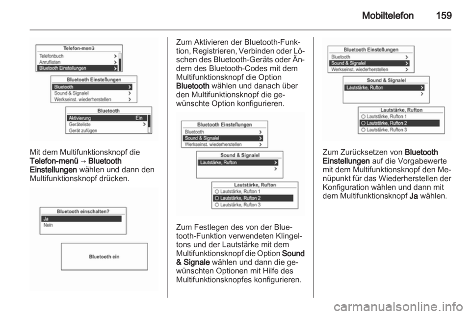 OPEL MOKKA 2013  Infotainment-Handbuch (in German) 