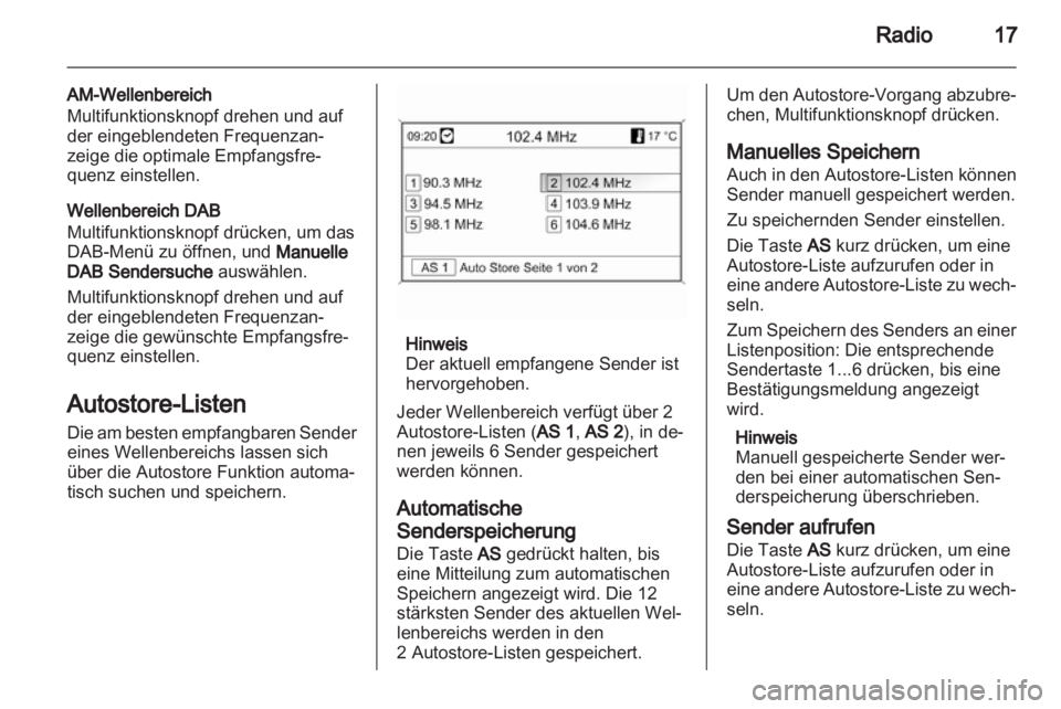 OPEL MOKKA 2013  Infotainment-Handbuch (in German) 