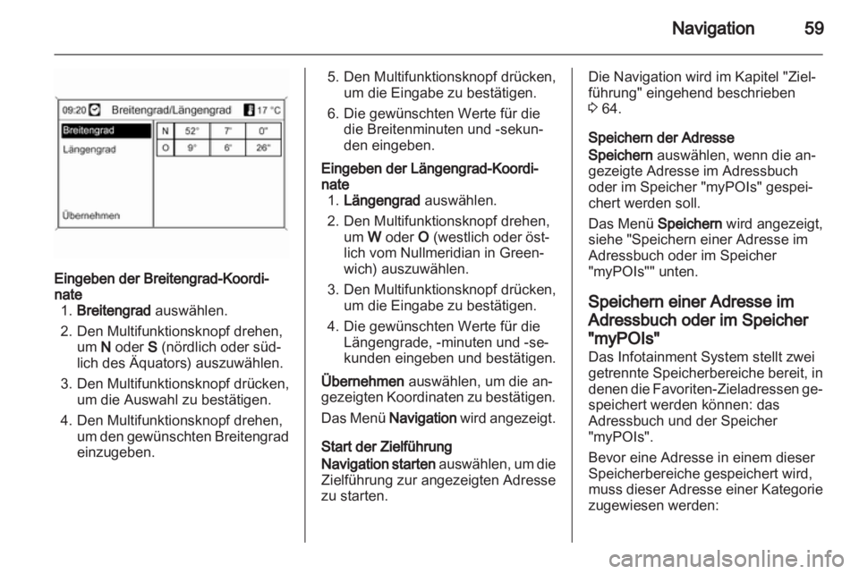 OPEL MOKKA 2013  Infotainment-Handbuch (in German) 
