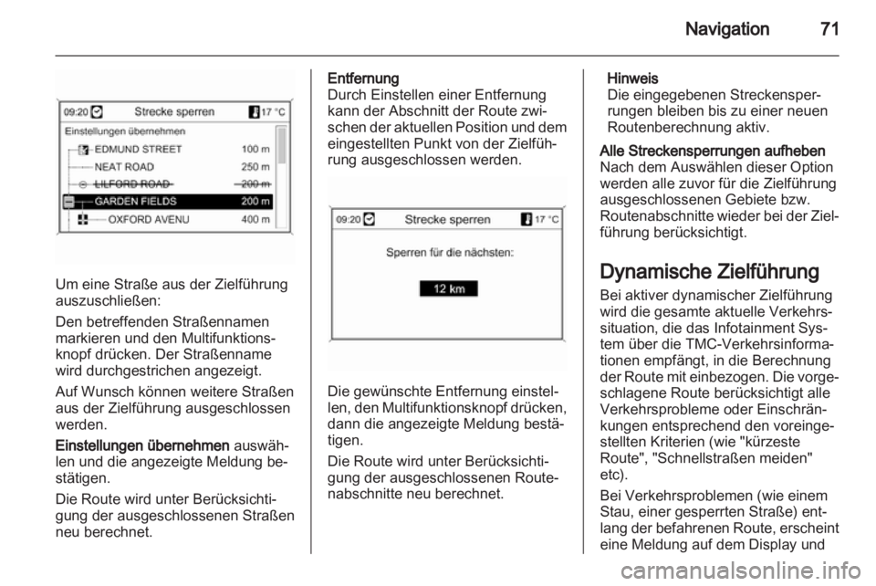 OPEL MOKKA 2013  Infotainment-Handbuch (in German) 