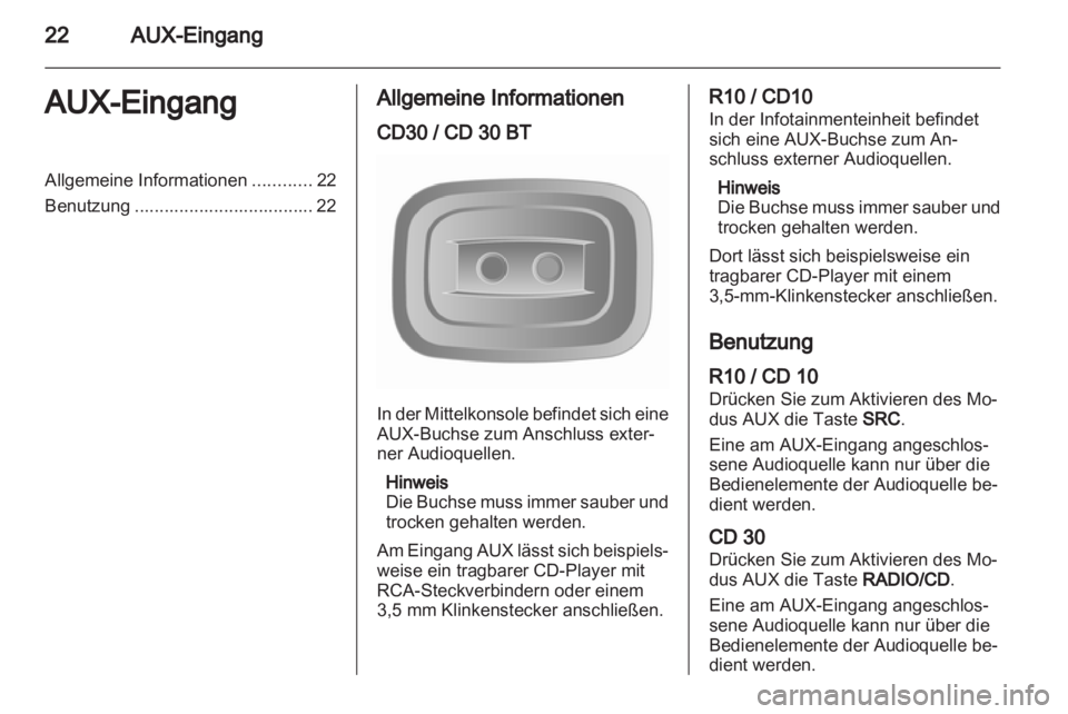 OPEL MOVANO_B 2010.5  Infotainment-Handbuch (in German) 