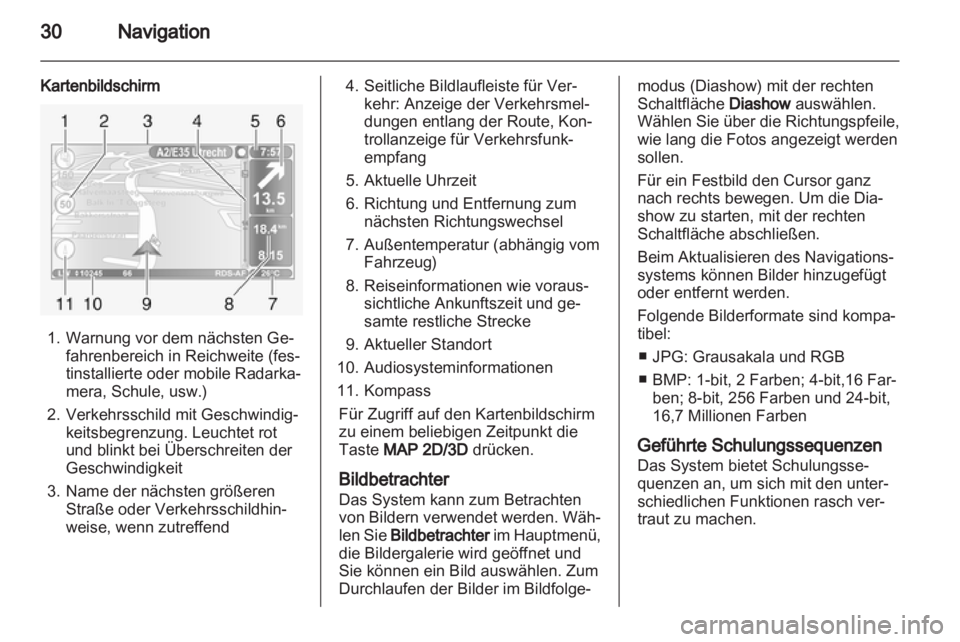 OPEL MOVANO_B 2010.5  Infotainment-Handbuch (in German) 