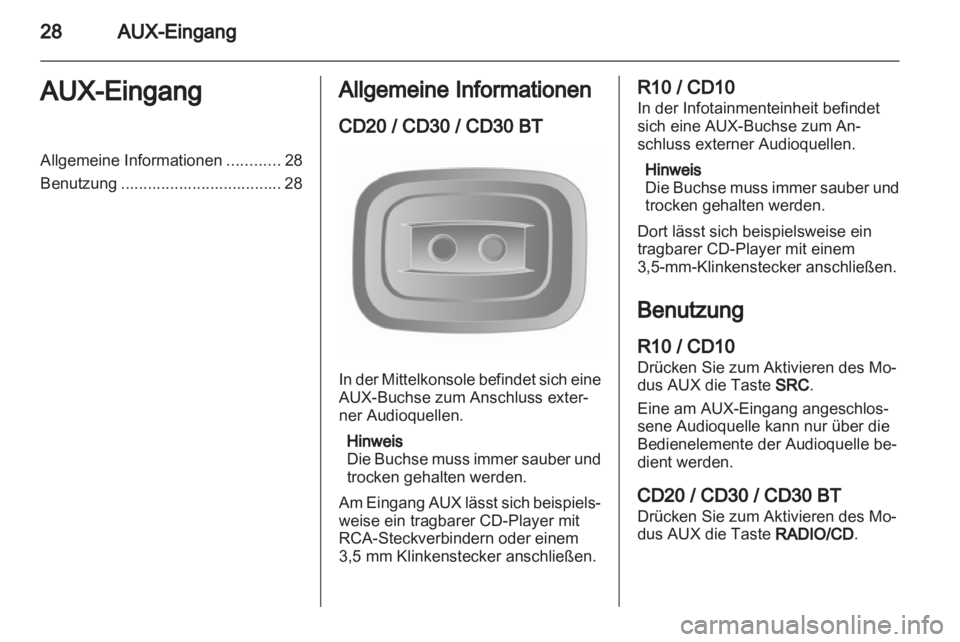 OPEL MOVANO_B 2011.5  Infotainment-Handbuch (in German) 
