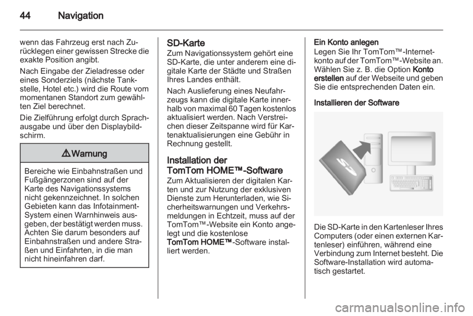 OPEL MOVANO_B 2012  Infotainment-Handbuch (in German) 