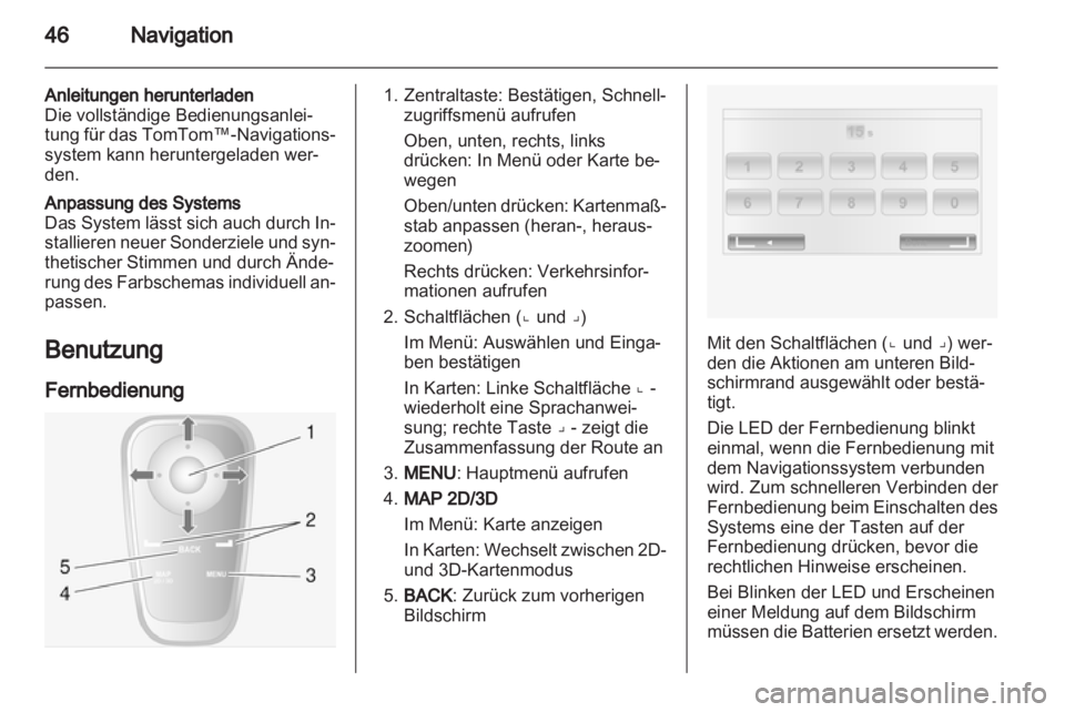 OPEL MOVANO_B 2012  Infotainment-Handbuch (in German) 