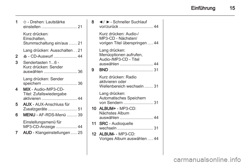 OPEL MOVANO_B 2012.5  Infotainment-Handbuch (in German) 