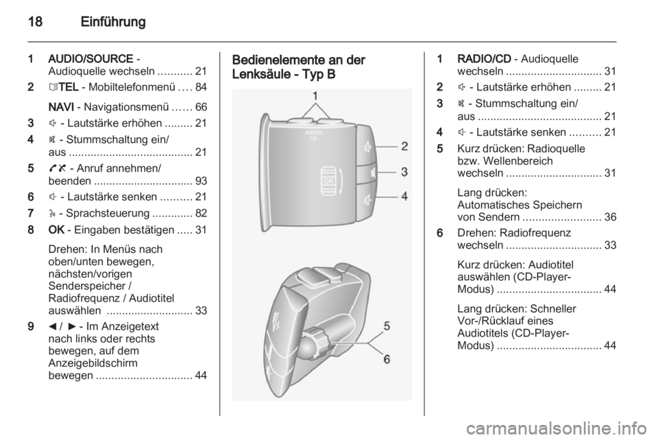 OPEL MOVANO_B 2012.5  Infotainment-Handbuch (in German) 