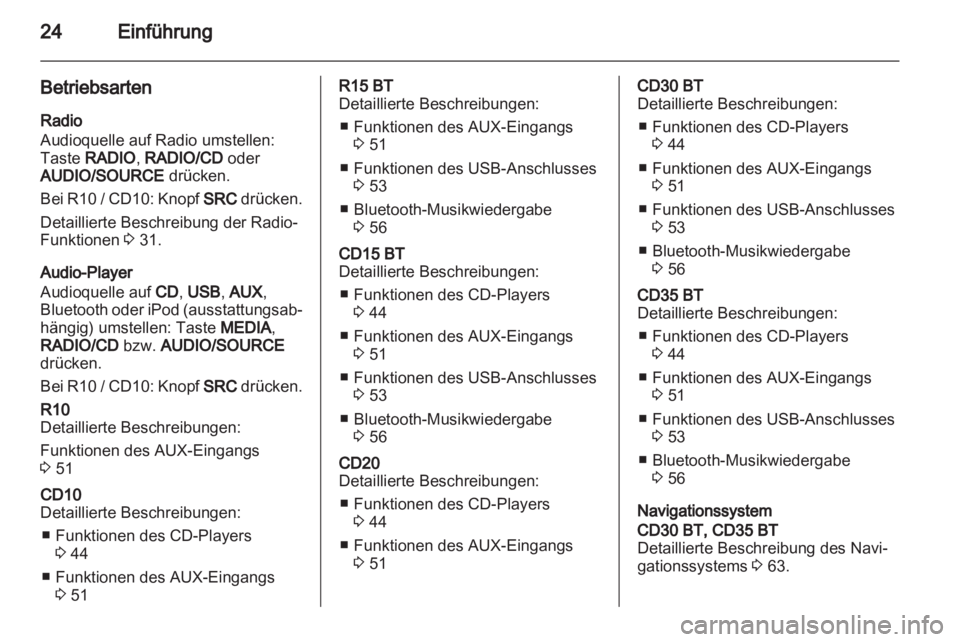 OPEL MOVANO_B 2012.5  Infotainment-Handbuch (in German) 