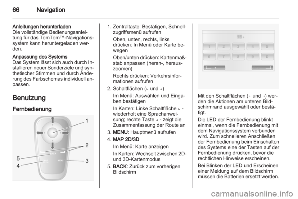 OPEL MOVANO_B 2012.5  Infotainment-Handbuch (in German) 