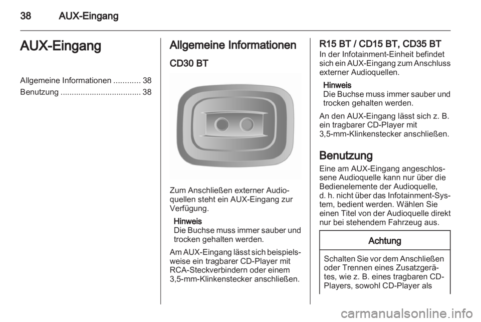 OPEL VIVARO 2013  Infotainment-Handbuch (in German) 