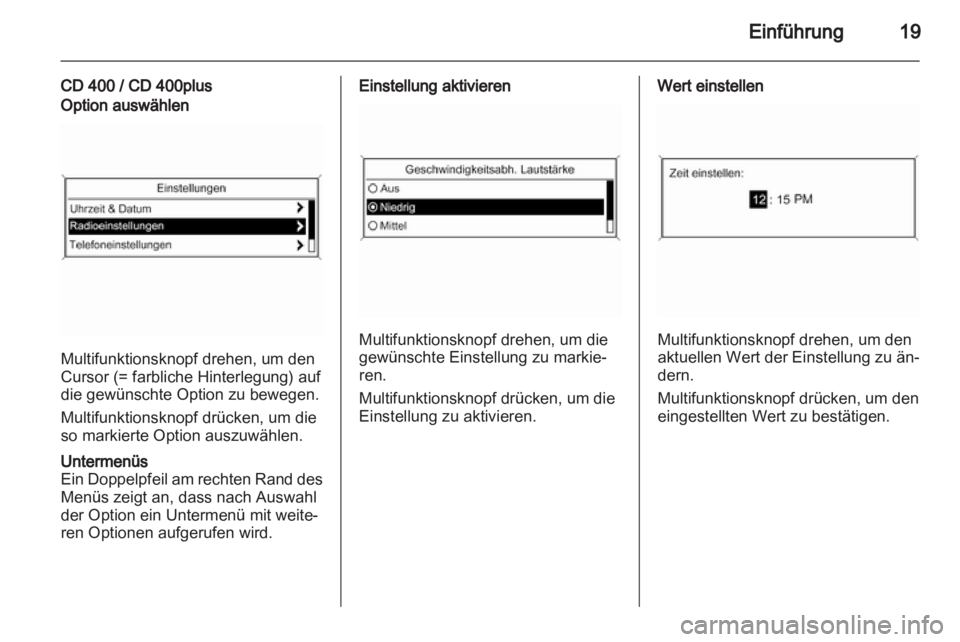 OPEL ZAFIRA C 2013  Infotainment-Handbuch (in German) 