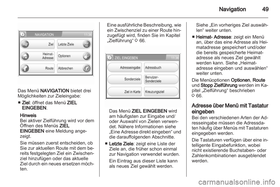 OPEL ZAFIRA B 2014  Infotainment-Handbuch (in German) 
