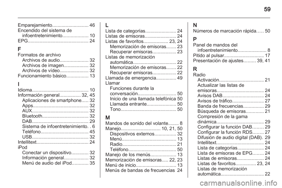 OPEL ADAM 2013  Manual de infoentretenimiento (in Spanish) 