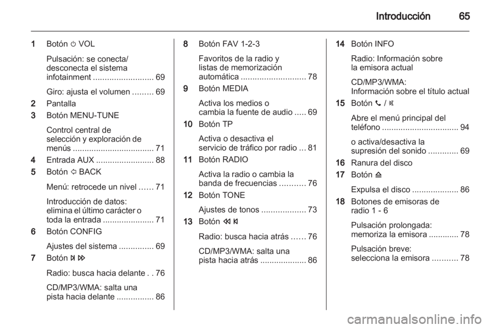 OPEL ADAM 2013  Manual de infoentretenimiento (in Spanish) 
