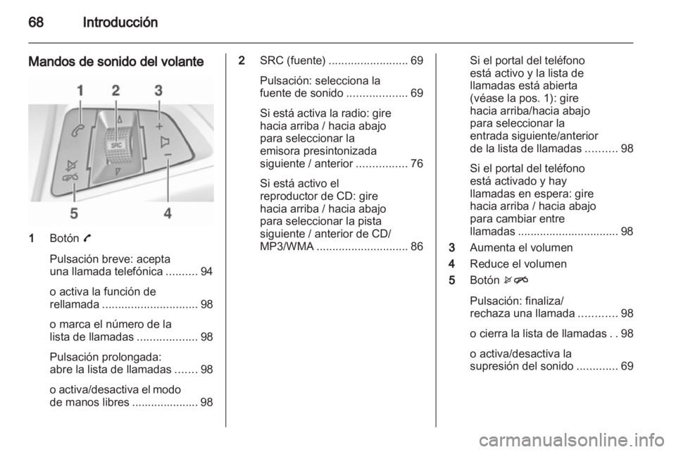 OPEL ADAM 2013  Manual de infoentretenimiento (in Spanish) 