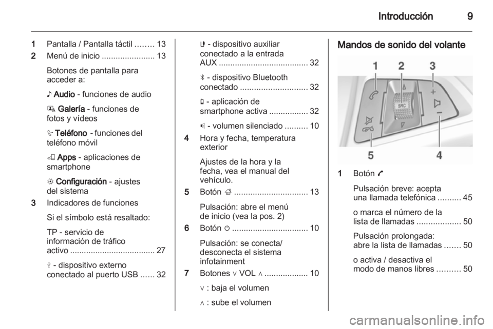 OPEL ADAM 2013  Manual de infoentretenimiento (in Spanish) 