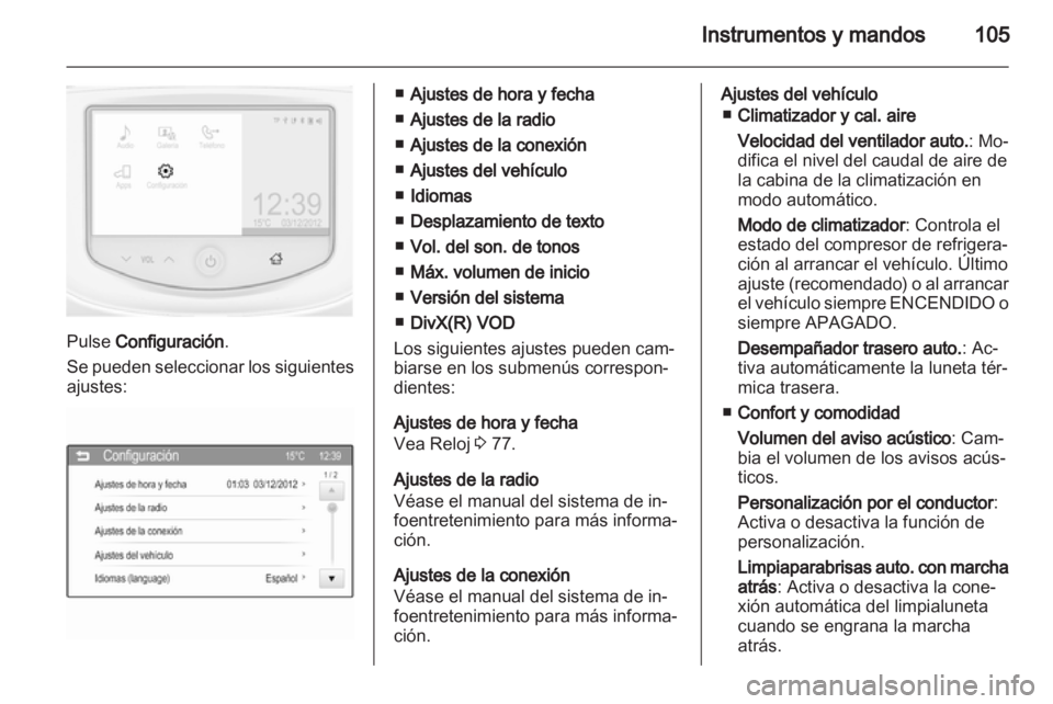 OPEL ADAM 2013.5  Manual de Instrucciones (in Spanish) 