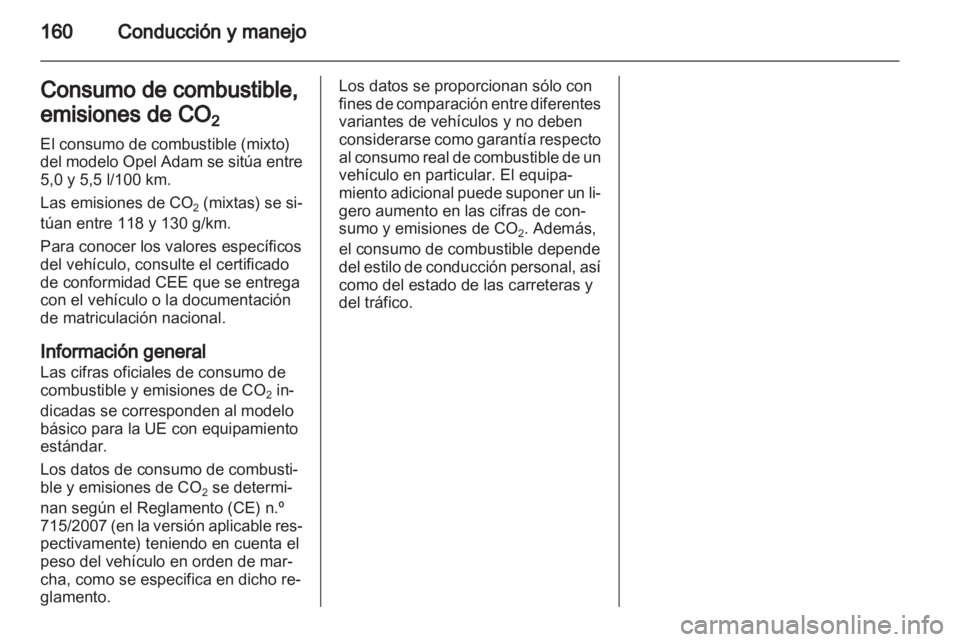 OPEL ADAM 2013.5  Manual de Instrucciones (in Spanish) 