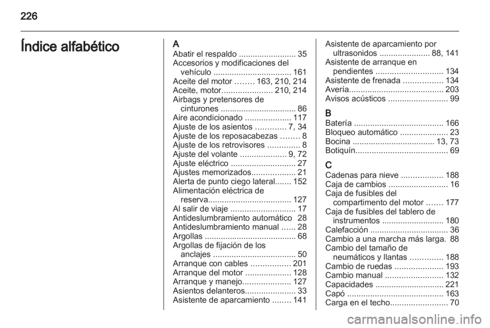 OPEL ADAM 2013.5  Manual de Instrucciones (in Spanish) 