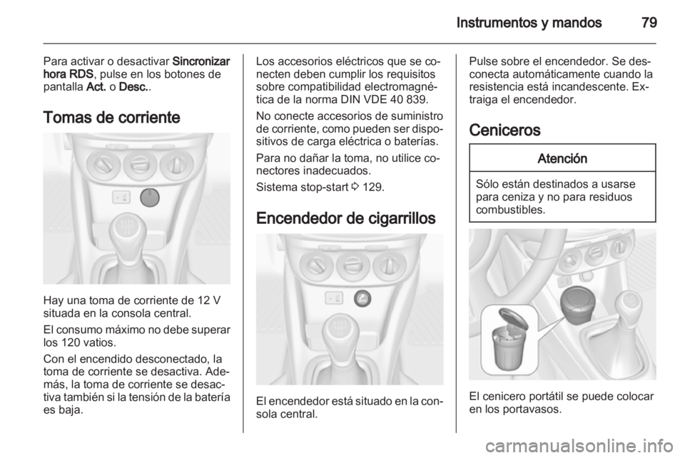 OPEL ADAM 2013.5  Manual de Instrucciones (in Spanish) 