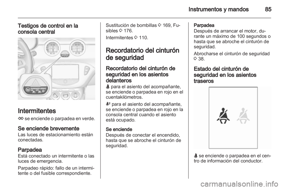 OPEL ADAM 2013.5  Manual de Instrucciones (in Spanish) 